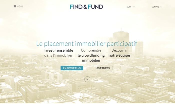 Find & Fund screenshot