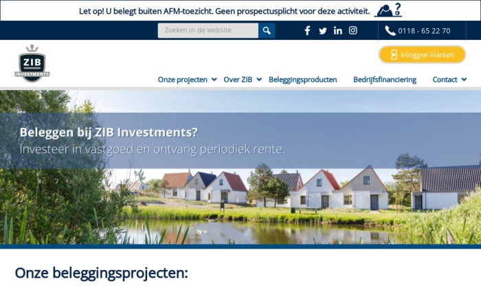 ZIB Investments screenshot